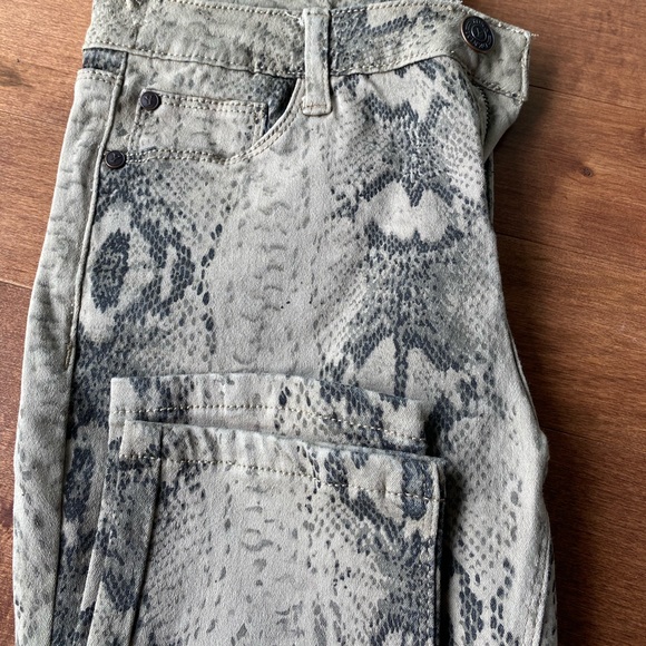 Yuka snake print skinny jeans pants - Picture 8 of 14